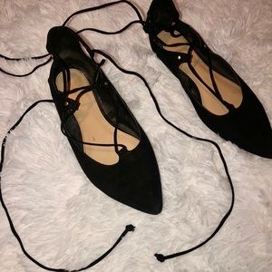 Old Navy Black Flats Size 6/7